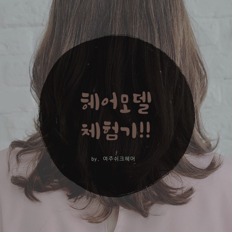 쉬크샵헤어 이미지