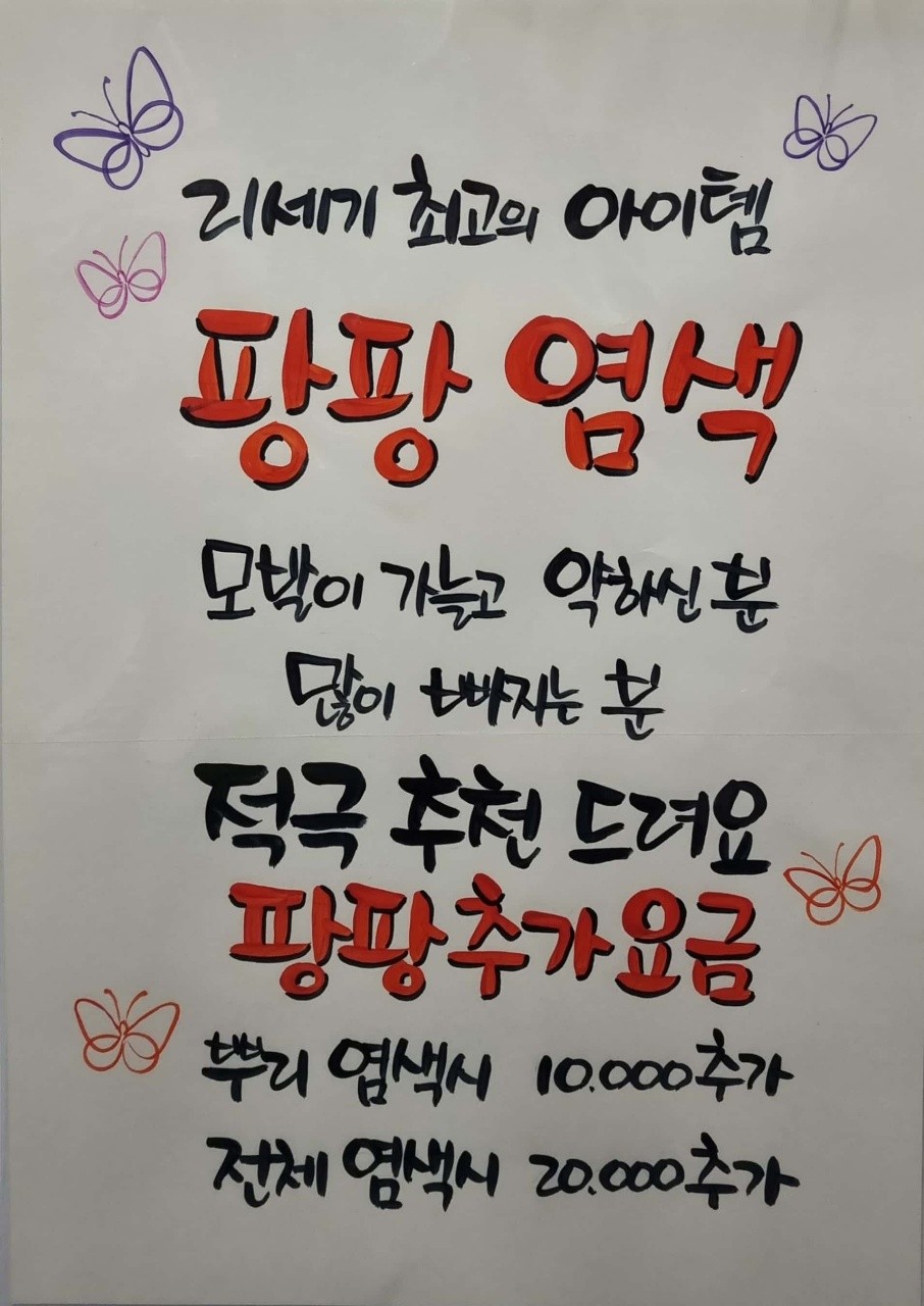 염색팡팡 이미지