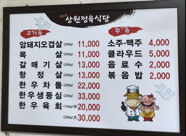 상원정육점 이미지