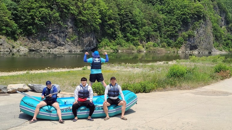강사랑래프팅 이미지