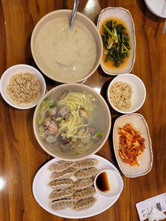 청정바지락칼국수 이미지
