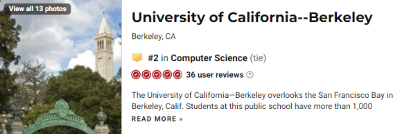 [미국대학 편입컨설팅] University of California Berkeley UC버클리 Computer Science ...