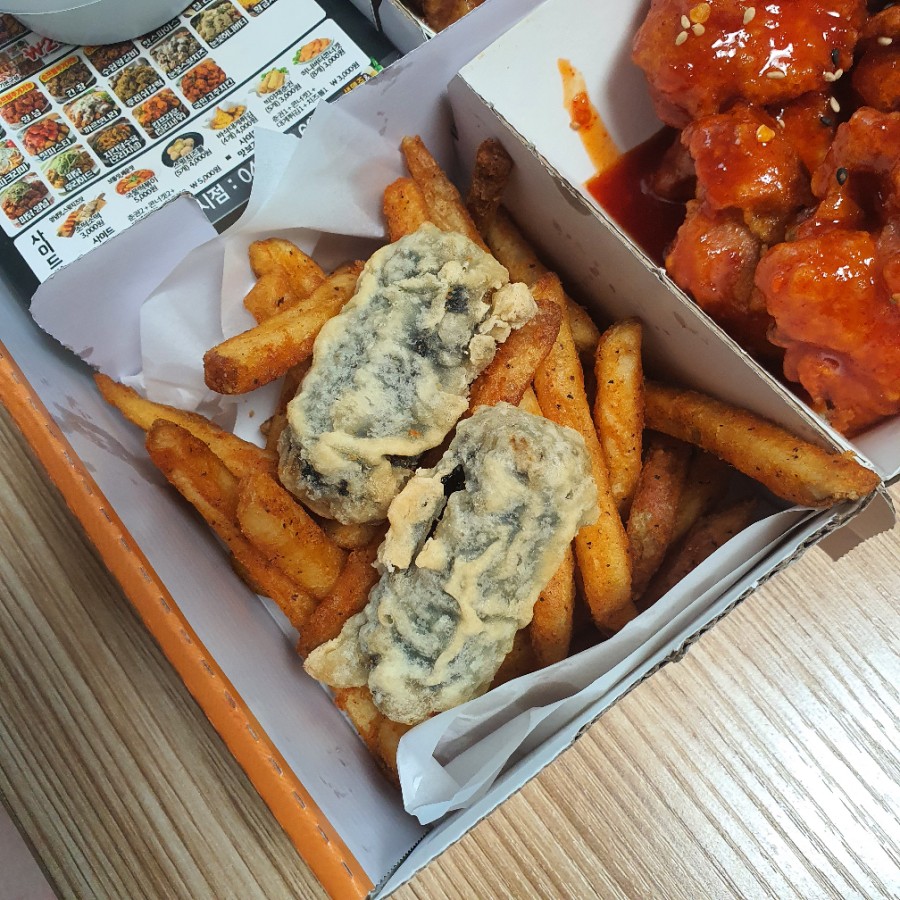 둘마리깻잎순살치킨 이미지