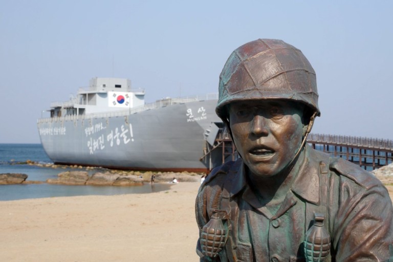 장사해수욕장 야영장 이미지