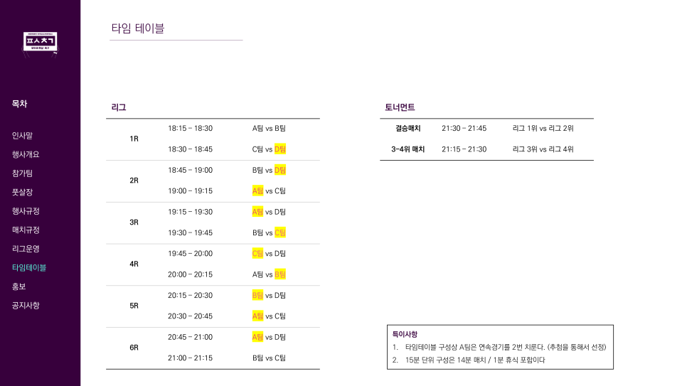챔피언스풋살 이미지