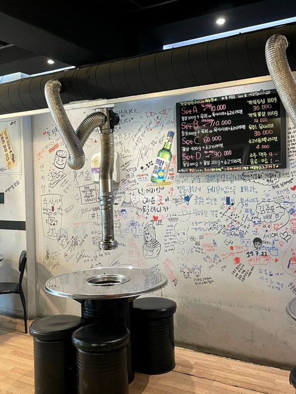 깍뚝연탄구이 이미지