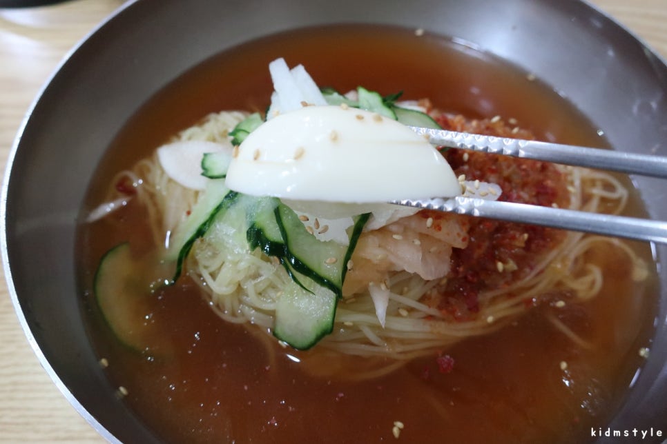 황산밀면 이미지