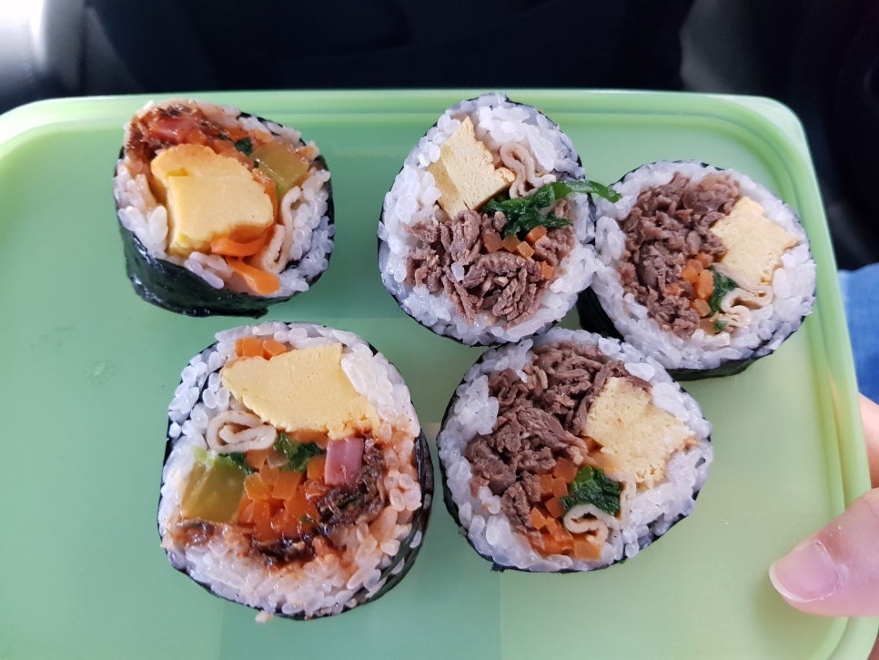 뽕꼬랑김밥 이미지
