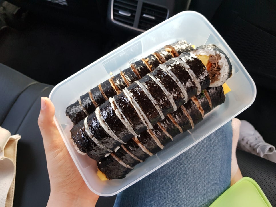 뽕꼬랑김밥 이미지