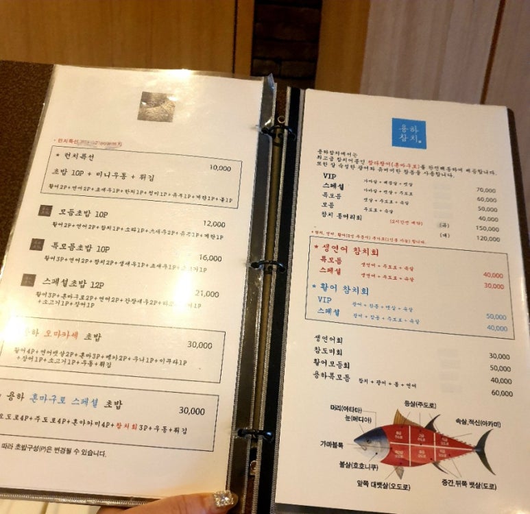 용하초밥참치 이미지