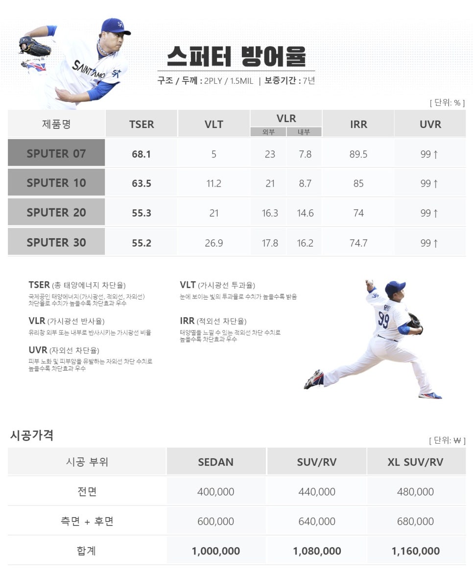 바른썬팅 이미지