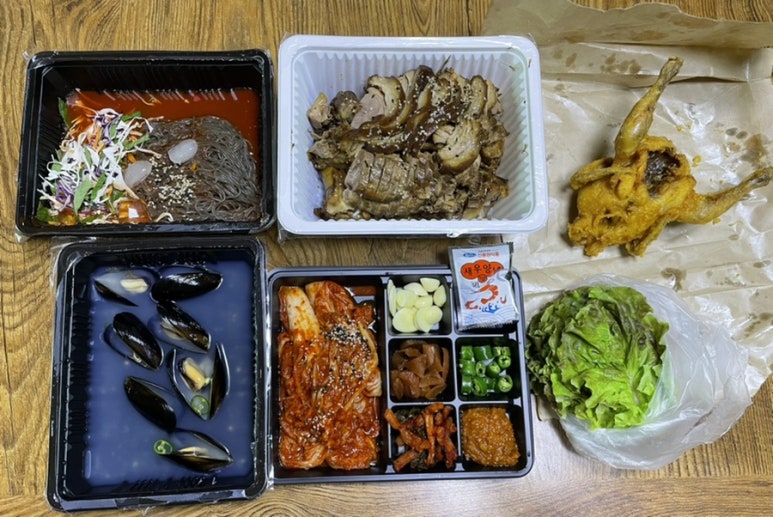 임창정 모서리족발 블랙 이미지