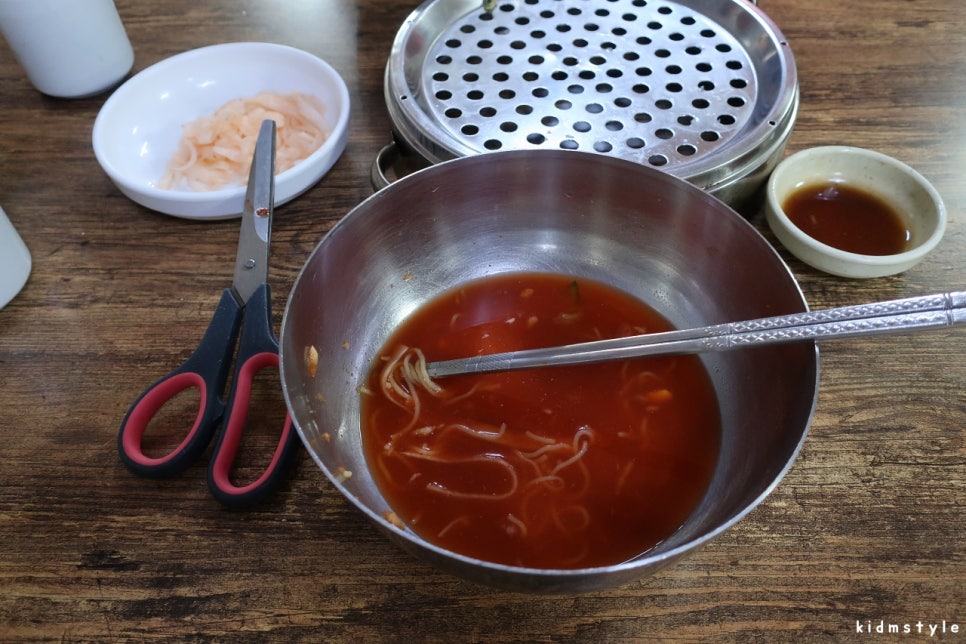 원조밀면 이미지