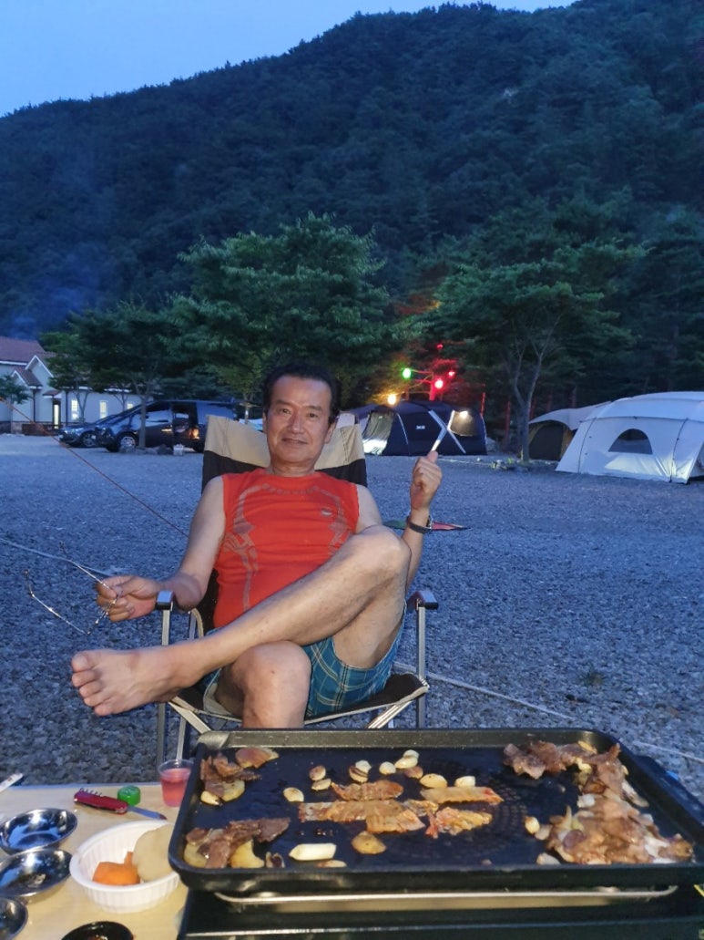 왕피천하늘담야영장 이미지