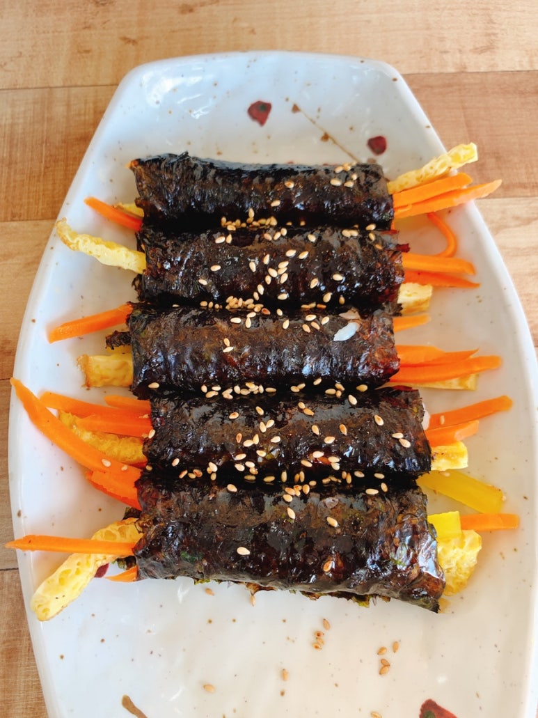 강남 햅쌀만 꼬마김밥 이미지