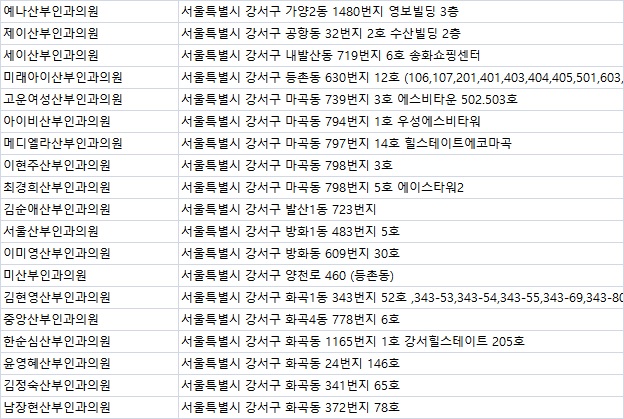 윤영혜산부인과 이미지