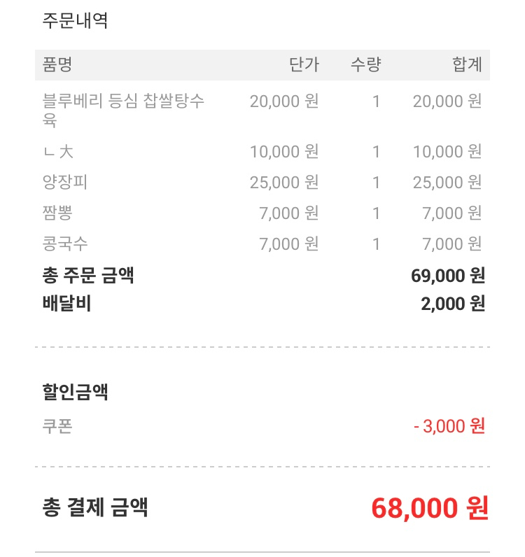 차가네짬뽕 이미지