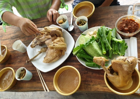 지리산 칠선계곡 토속식품 이미지