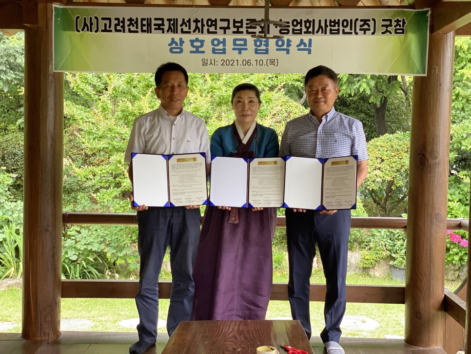 (사)고려천태국제선차 연구보존회 이미지
