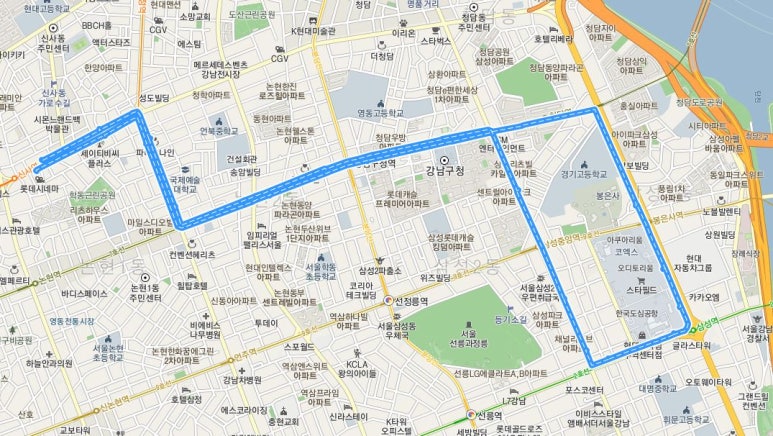 삼성래미안 동문 앞 이미지