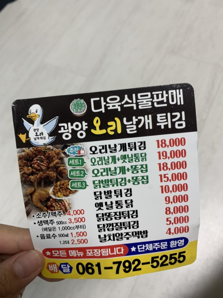 광양오리날개튀김 이미지