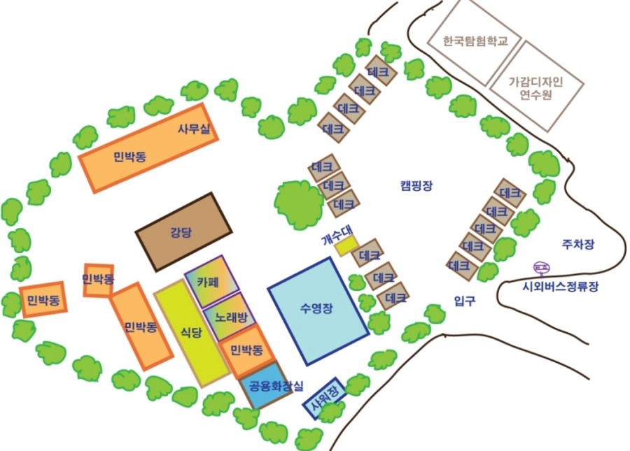 반딧불자연캠핑장 이미지