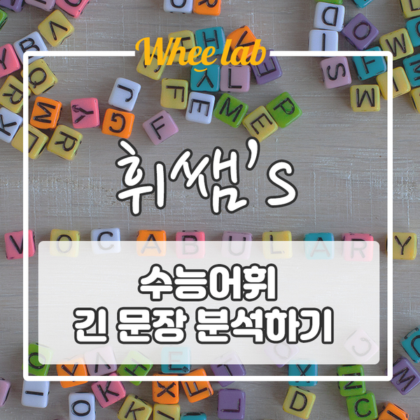 영어 1등급도 혼동하는 [긴 문장 TOP3]