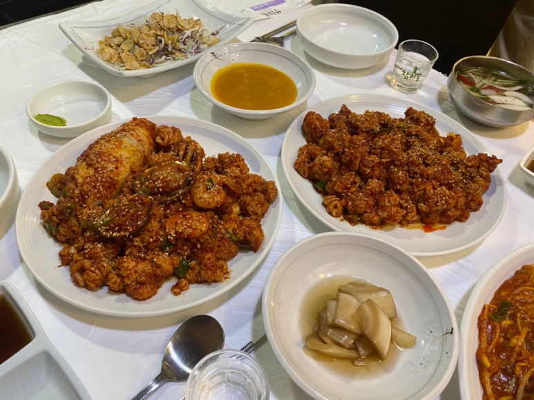 평화아구찜 이미지