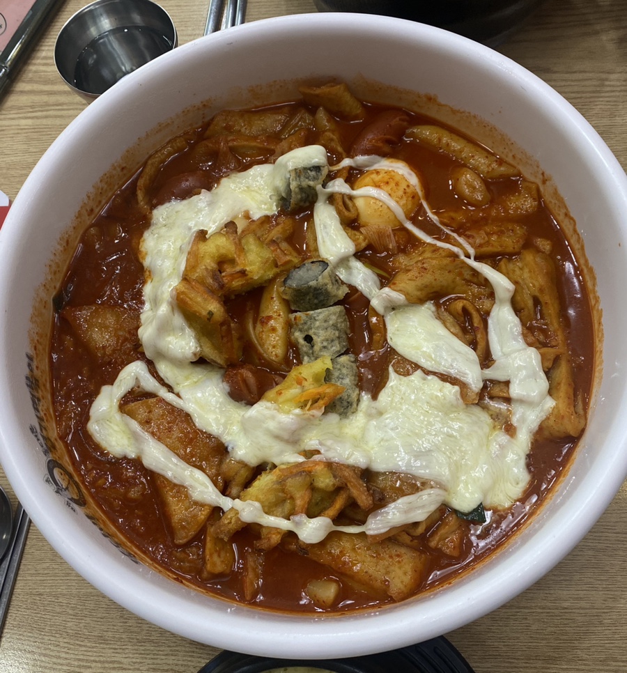 반반떡볶이 이미지