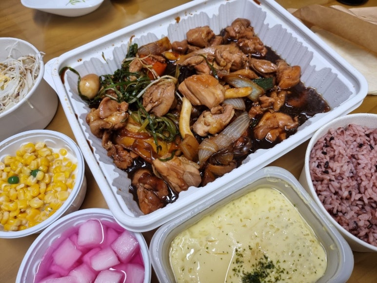 밥꼬찜닭 이미지
