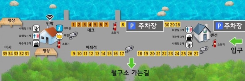 배내골캠핑장산책로 이미지