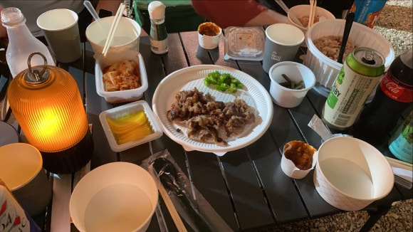 고릴라 바베큐 캠핑장 이미지