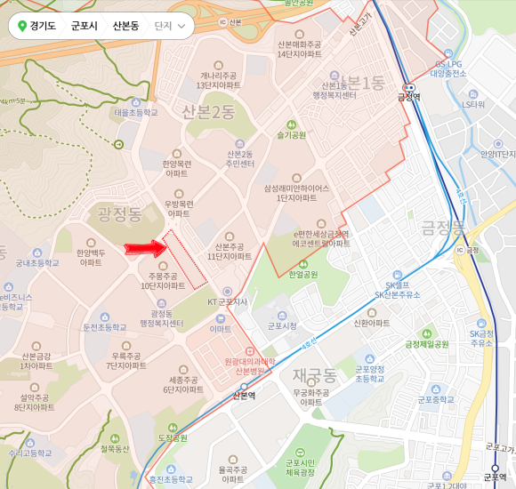 산본IC 이미지