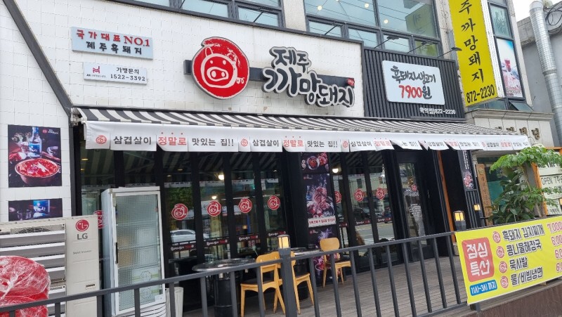 제주까망돼지 이미지