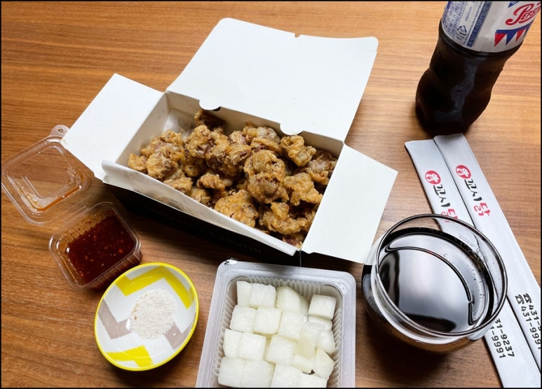 꼬시닭 이미지