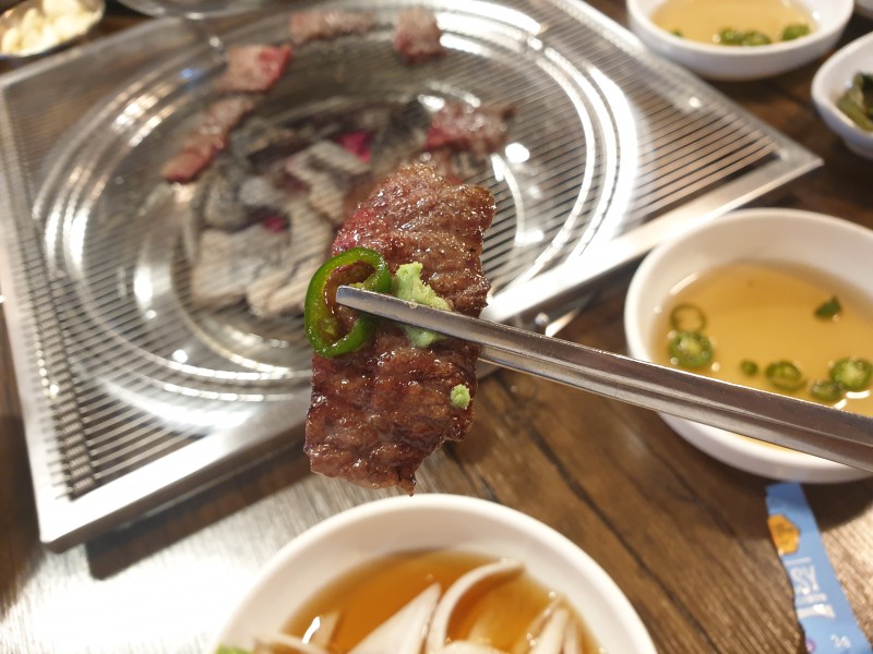 통도참숯한우 이미지