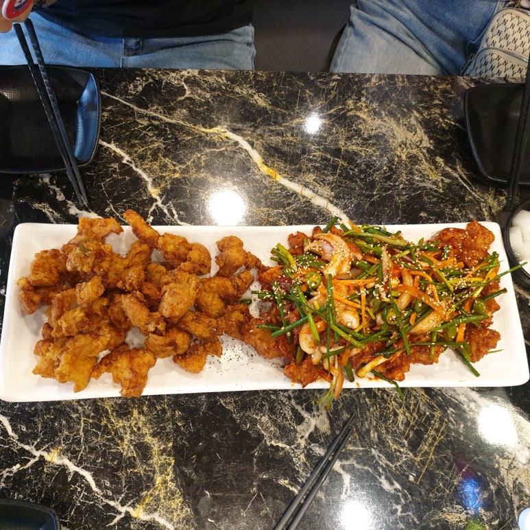 야채통닭 이미지
