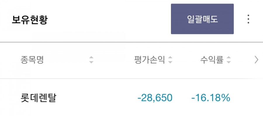 롯데렌탈(주) 이미지