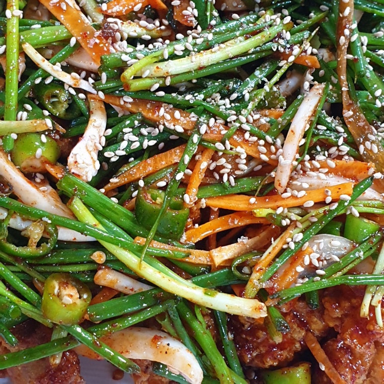 야채통닭 이미지