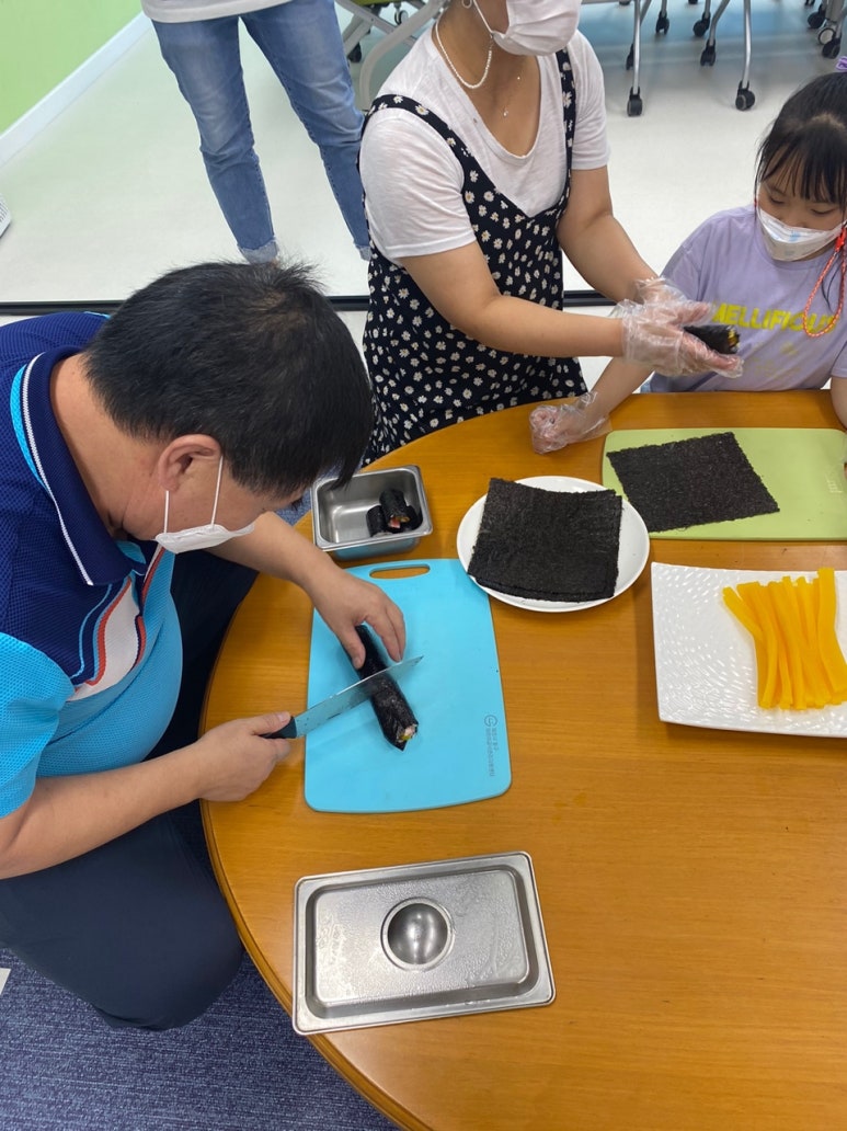 무지개김밥 이미지