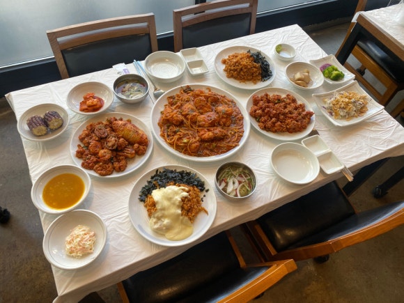 평화아구찜 이미지