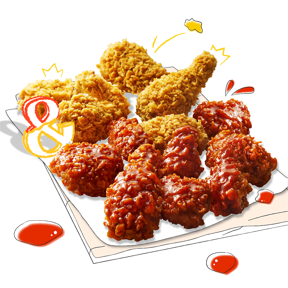 BBQ치킨 이미지