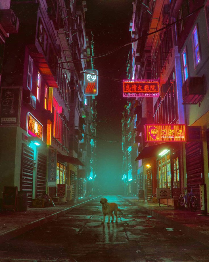 사이버펑크 (CyberPunk) 이미지