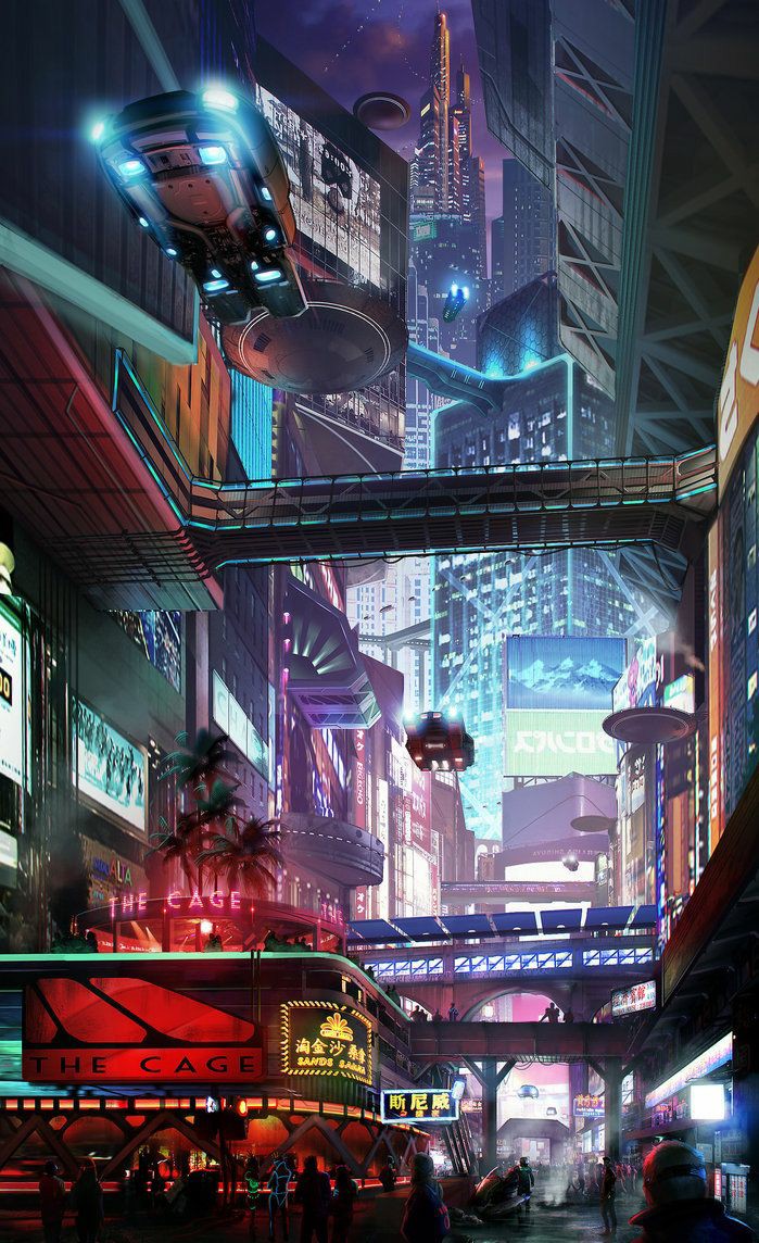 사이버펑크 (CyberPunk) 이미지
