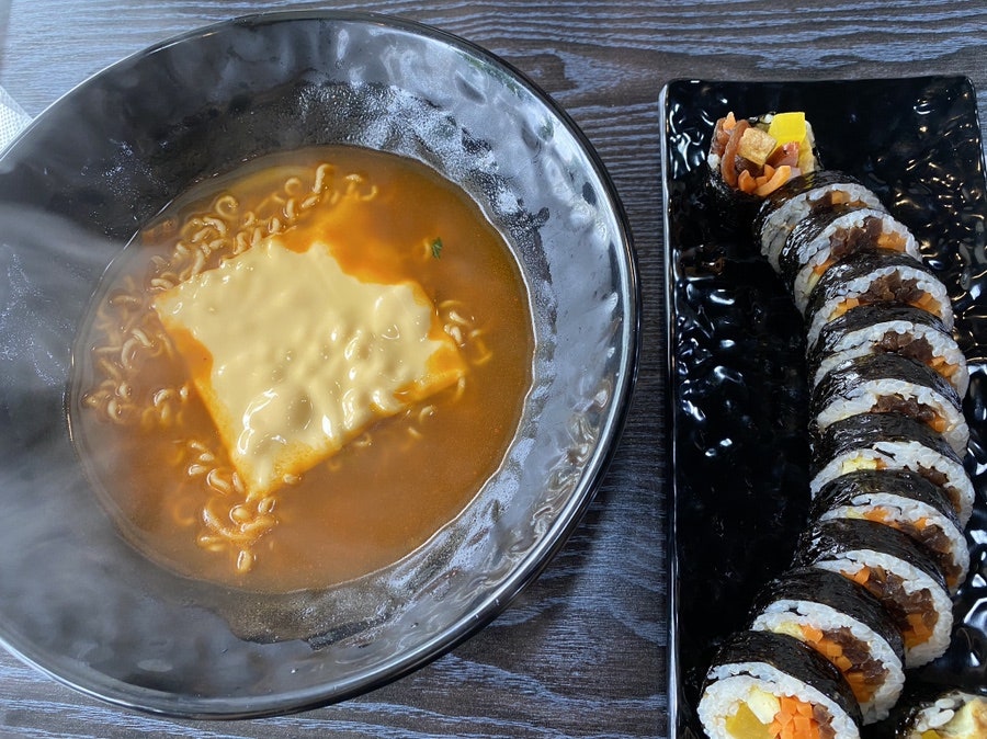 알콩김밥달콩라면 이미지
