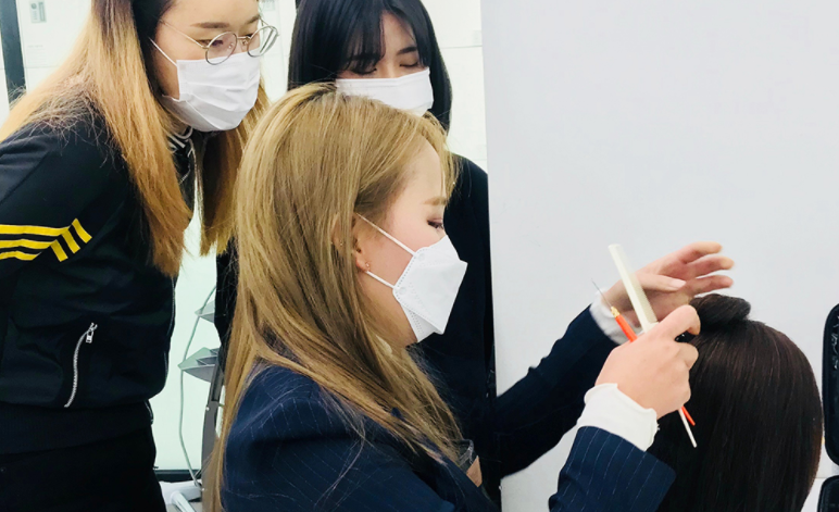 션헤어 이미지