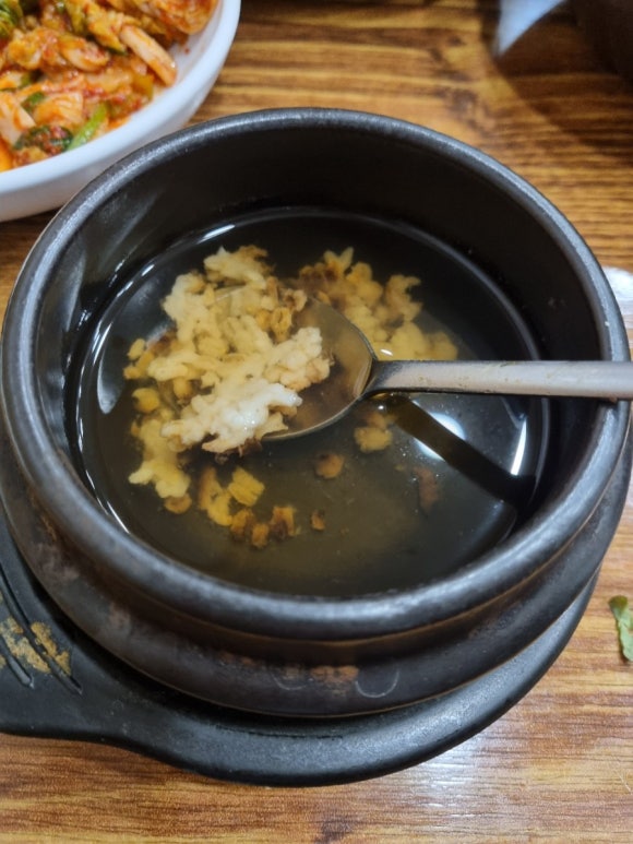 이가네바지락칼국수;보리밥 이미지