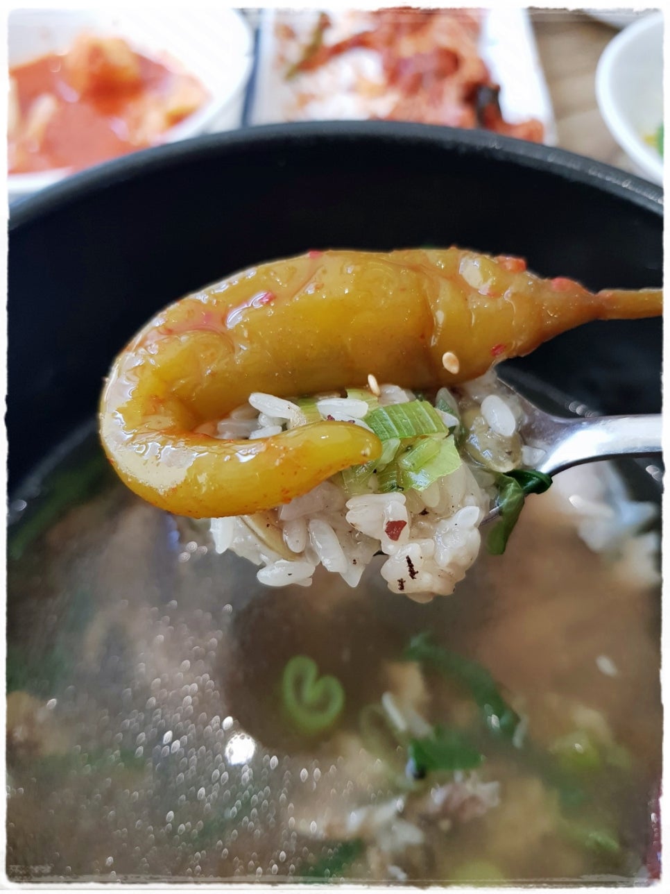 능이네버섯백숙 이미지