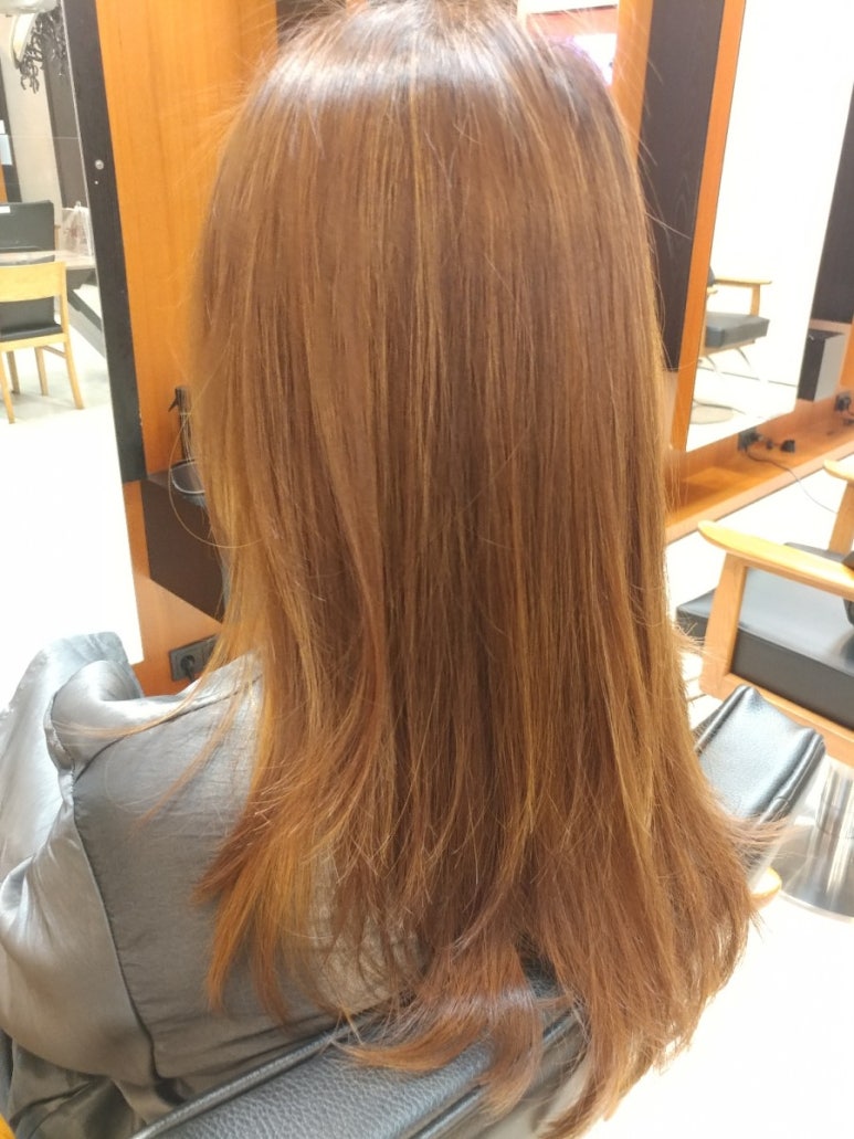 미남커트염색 이미지