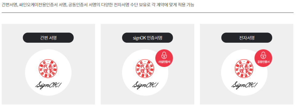 오케이싸인 이미지